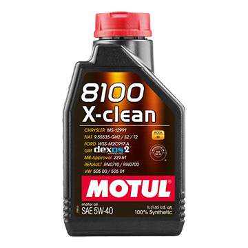 MOTUL 8100 X-CLEAN 5W40 1L
