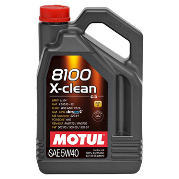 MOTUL 8100 X-CLEAN 5W40 4L