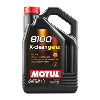 MOTUL 8100 X-CLEAN GEN2 5W40 5L